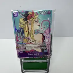 Black Maria (Illustration Box Vol.2) OP08-074 One Piece Promotion Cards Foil - Image 1