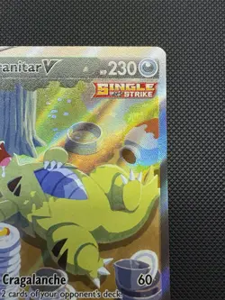 Tyranitar V 155/163 Battle Styles Pokemon Card - Image 3