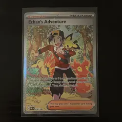 Pokemon Ethan's Adventure Destined Rivals 236/182 Near Mint Condition Raw Card - Image 1