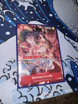 Monkey.D.Luffy - P-006 (Winner Pack Vol. 1) P-006 One Piece Promotion Cards - Image 1