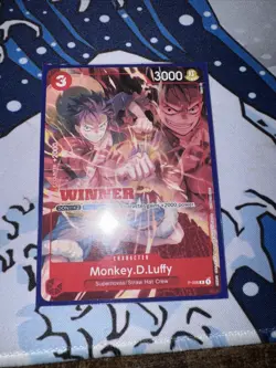 Monkey.D.Luffy - P-006 (Winner Pack Vol. 1) P-006 One Piece Promotion Cards - Image 3