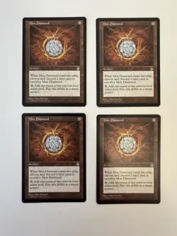 MTG - Magic: The Gathering - 4x Mox Diamond - Playset - ENG - STH - Near Mint - Image 1