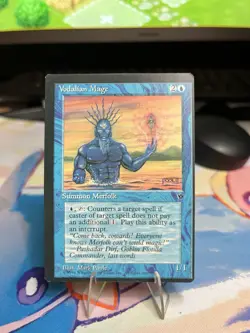 Vodalian Mage (Poole) Fallen Empires Regular Miscut Error / Off Center - Image 1