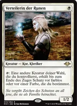 Magic Giver of Runes / Verteilerin der Runen - NM - MH1 MTG Magic the Gathering - Image 2