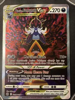 Pokemon TCG Hisuian Samurott V Crown Zenith: Galarian Gallery GG52/GG70 Holo NM - Image 1