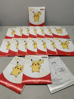 1x McDonald’s POKEMON 25th Anniversary New/Sealed Booster Pack + Toy 2021 Canada - Image 1