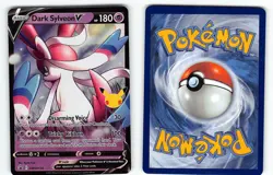 DARK SYLVEON V SWSH134 PROMO SWSH BLACK STAR POKEMON NM - Image 1