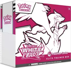 Pokemon TCG White Flare Pokemon Center Elite Trainer Box ETB SEALED - Image 1