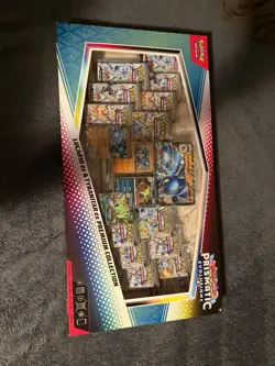 Pokemon Prismatic Evolutions Lucario ex & Tyranitar ex Premium Collection Box - Image 2