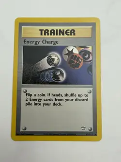 Energy Charge 85/111 Neo Genesis Rare Pokemon S56 - Image 1