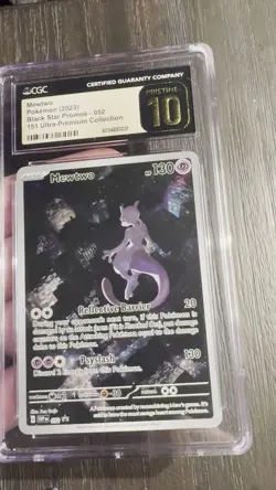 Pokemon Mewtwo 151 Premium collection 052 SVP EN CGC Pristine 10 - Image 2
