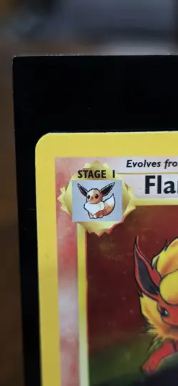 Pokemon TCG Flareon Jungle 3/64 Holo Unlimited Holo Rare - Image 4