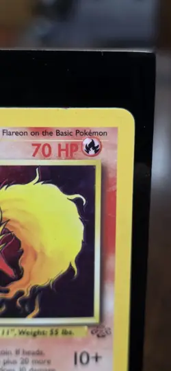 Pokemon TCG Flareon Jungle 3/64 Holo Unlimited Holo Rare - Image 5