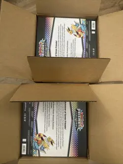 Pokemon Prismatic Evolutions Poster Collection Case of 6 Sealed Boxes - Image 2