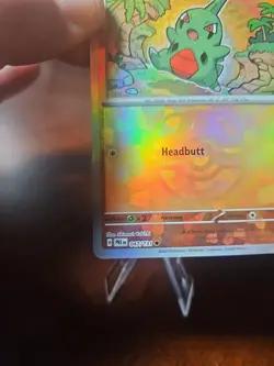 Larvitar 047/131 - Pokemon SV Prismatic Evolutions - Masterball Holo Common (NM) - Image 4