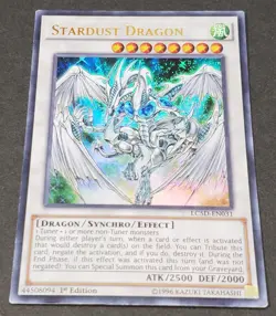YUGIOH TCG STARDUST DRAGON LC5D-EN031 ULTRA 1ST EDITION - Image 2