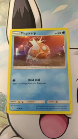 Magikarp 8/18 Common Holo Detective Pikachu Mint Pokemon Card - Image 1