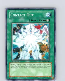 Yu-Gi-Oh TCG Contact Out GLAS-EN045 1st Edition Regular Common Card LP-NM - Image 1