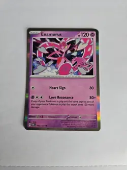 Pokemon Card Enamorus 093/167 Holo Twilight Masquerade Near Mint - Image 1