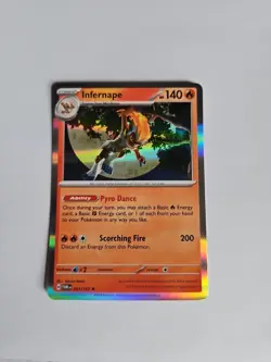 Pokemon Card Infernape 033/167 Holo Twilight Masquerade Near Mint - Image 1