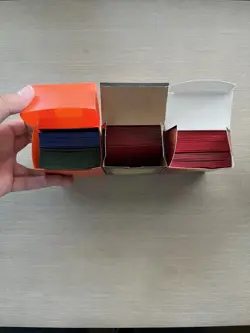 MTG Card Sleeve Assortment 220 Total Sleeves Mixed Colors - Image 3