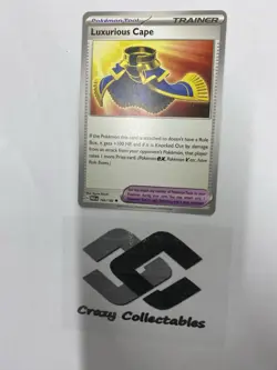 Pokemon Cards Luxurious Cape Trainer 166/182 Paradox Rift Mint Card - Image 1