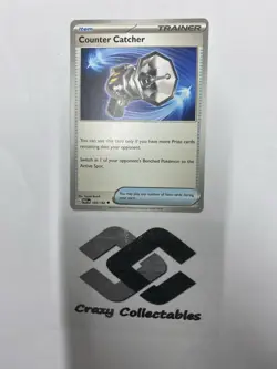 Pokemon Cards Counter Catcher Trainer 160/182 Paradox Rift Mint Card - Image 1