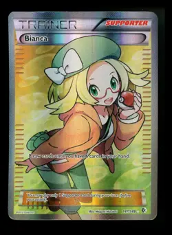 Bianca 147/149 Boundaries Crossed 2012 Full Art Holo Rare Pokemon Card TCG - Image 1