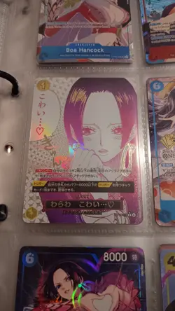 Boa Hancock I'm scared... OP14-118 R-P Azure Sea's Seven ONE PIECE Card Japanese - Image 1