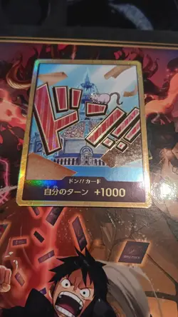 DON!! Card (Iceberg) (Gold) Premium Booster -The Best- Foil - Image 1