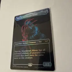 MTG: Marvin, Murderous Mimic (Showcase) -Foil Near Mint - Ships Free - NM - - Image 2