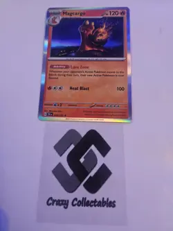 Pokemon Cards Magcargo 029/162 Temporal Forces Holo Mint Condition Card - Image 1