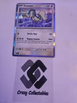 Pokemon Cards Drampa 138/162 Temporal Forces Holo Mint Condition Card - Image 1