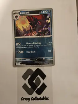 Pokemon Card Zoroark 032/064 Shrouded Fable Reverse Holo Rare Nr Mint - Image 1