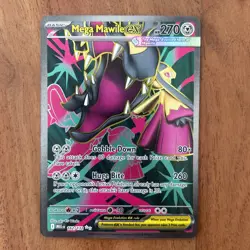Pokemon TCG Mega Mawile EX Mega Evolutions 162/132 Ultra Rare NM Card - Image 1