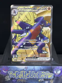 Pokemon Card Cynthia's Garchomp ex 215/182 Ultra Rare Destined Rivals NM - Image 1