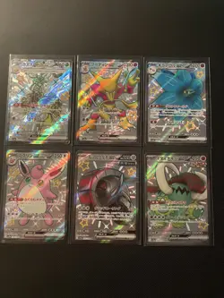 6x Pokemon Japanese Shiny Treasure Sv4a SSR Card Bundle - Image 3