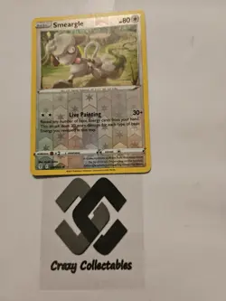 Pokemon Cards Smeargle 128/203 Reverse Holo Evolving Skies Nr Mint Card - Image 1