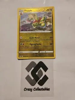 Pokemon Cards Flapple 120/203 Reverse Holo Evolving Skies Nr Mint Card - Image 1