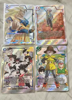 Dragon Ball Card Fusion World Manga Booster SB02 Son Goku and more. Alt SCR/SR - Image 1