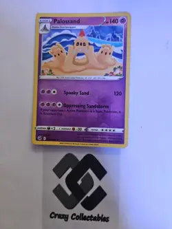 Pokemon Cards Palossand 126/264 Reverse Holo Fusion Strike Mint Card - Image 1