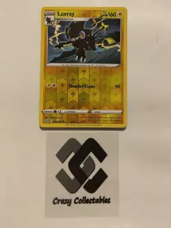 Pokemon Cards Luxray 093/264 Reverse Holo Fusion Strike Mint Condition Card - Image 1