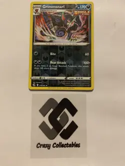 Pokemon Cards Grimmsnarl 178/264 Reverse Holo Fusion Strike Mint Condition Card - Image 1