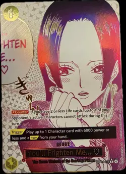 OP14 You'll Frighten Me... Alt Art AA OPTCG Card OP14-118 English - Image 1