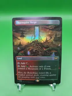 Thornspire Verge (Borderless) Duskmourn: House of Horror Foil - Image 1
