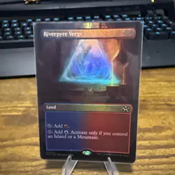 Riverpyre Verge (Borderless); Foil; Aetherdrift - Image 1