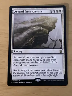 Ascend from Avernus NM Eng MTG - Commander Legends Baldur's Gate - Image 1