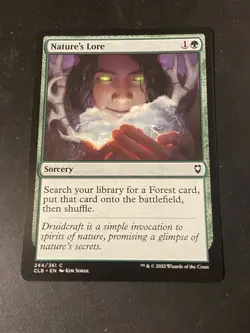 Nature's Lore #244 - Battle for Baldur's Gate - C / NM / MTG - Image 1