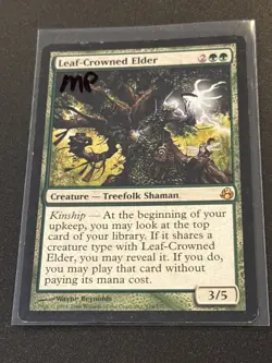 Morningtide Leaf-Crowned Elder MTG Magic the Gathering MP - Image 1