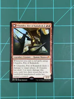 MTG Chandra, Fire of Kaladesh Magic Origins Regular - Image 3